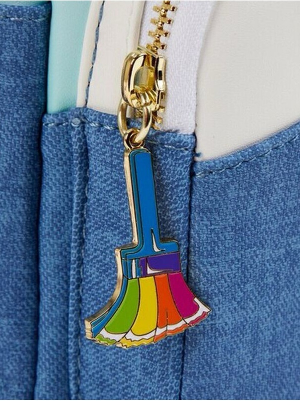 Lisa Frank Purple Panda Rainbow Hat Mini Backpack - Picture 6 of 12